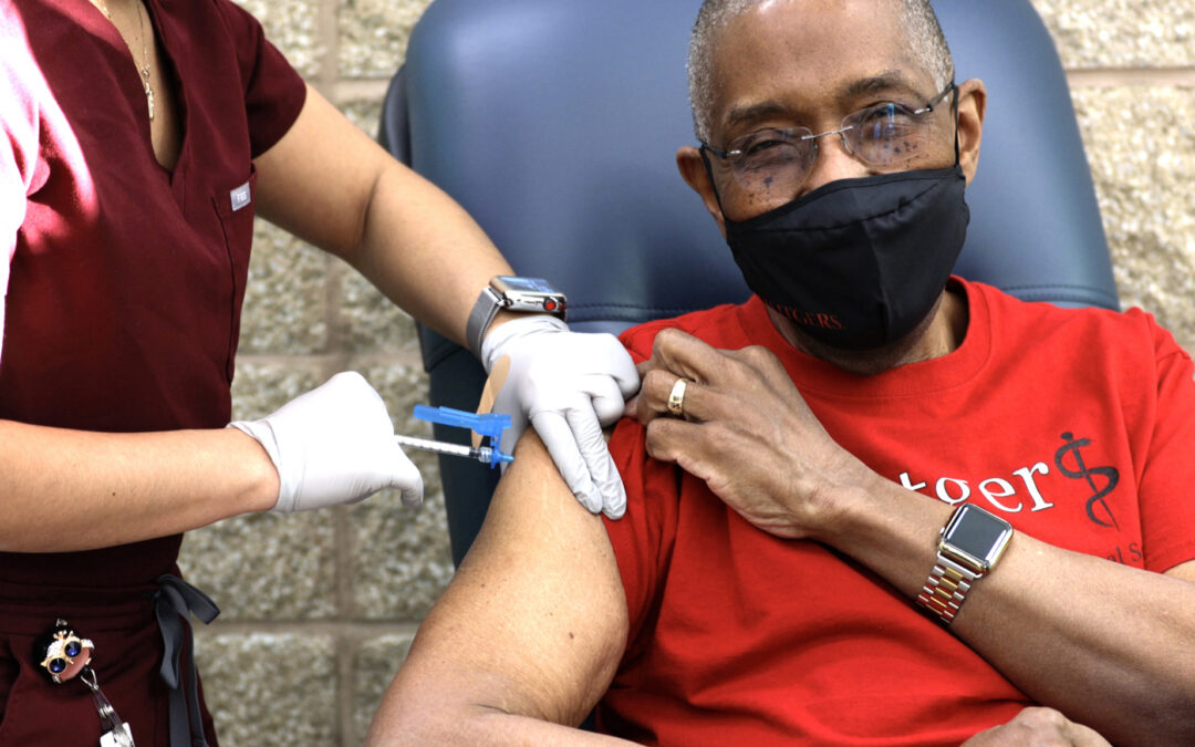 What’s it like to get the second dose of a COVID-19 vaccine? We asked health workers